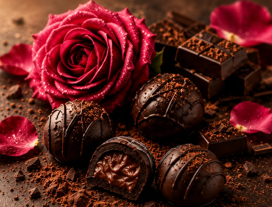 Chocolate Rose Truffle